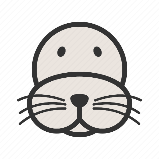 Animal, face, lion, mammal, sea, water, wildlife icon - Download on Iconfinder