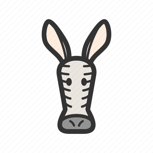 Africa, animals, safari, tall, wild, zebra, zebras icon - Download on Iconfinder