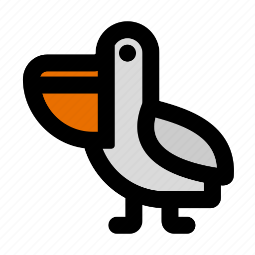 Pelican, animal, bird, flying icon - Download on Iconfinder
