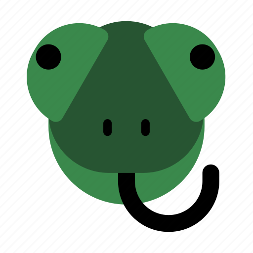 Chameleon, animal, big, eyes, reptile icon - Download on Iconfinder