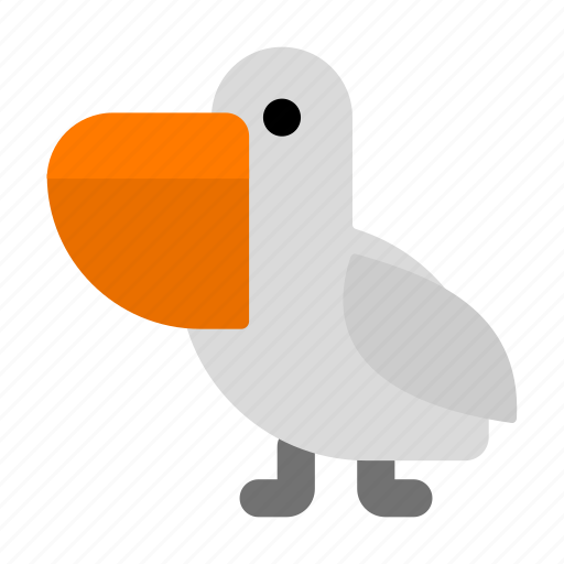 Pelican, animal, bird, flying icon - Download on Iconfinder