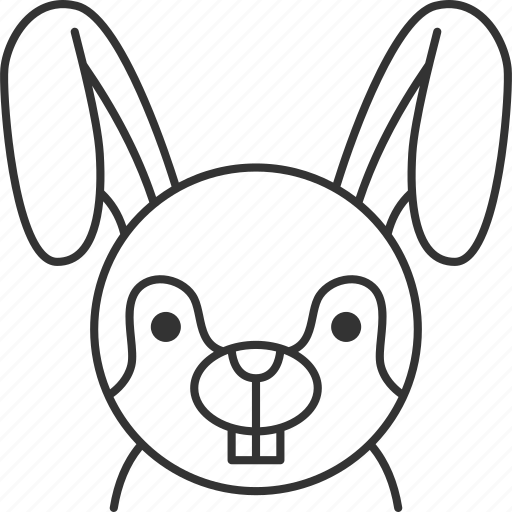 Rabbit, bunny, pet, cute, furry icon - Download on Iconfinder