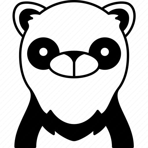 Panda, bear, wildlife, animal, china icon - Download on Iconfinder