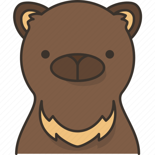 Bear, grizzly, wildlife, animal, mammal icon - Download on Iconfinder
