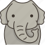 elephant, trunk, herbivore, wildlife, animal 