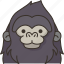 gorilla, ape, primate, wildlife, animal 