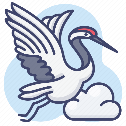 Animal, bird, crane, stork icon - Download on Iconfinder