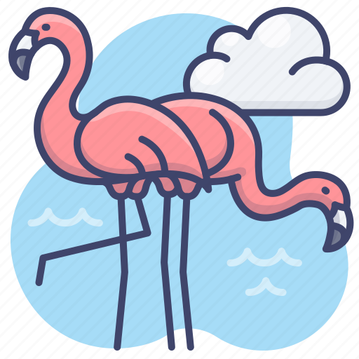 Animal, bird, flamingo, flamingos icon - Download on Iconfinder
