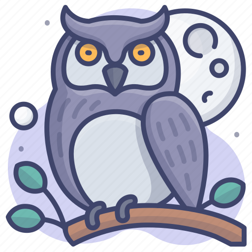 Bird, night, owl, wisdom icon - Download on Iconfinder