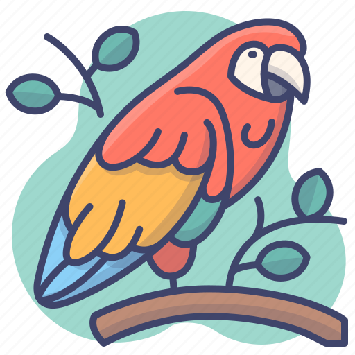 Animal, bird, parrot, zoo icon - Download on Iconfinder