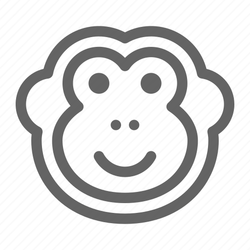 Ape, chimp, monkey icon - Download on Iconfinder