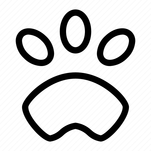 Paw, dog, cat, pet, animal icon - Download on Iconfinder