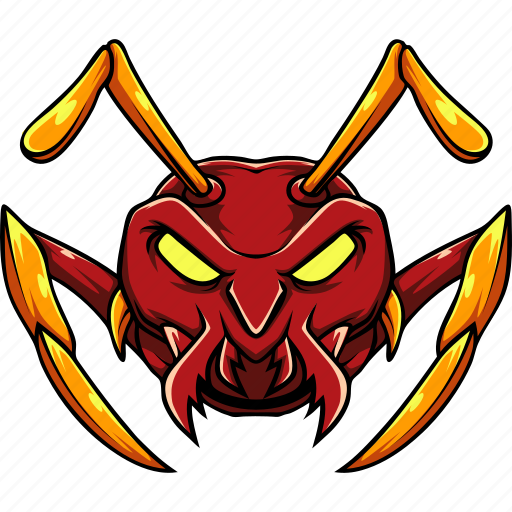 Ant, killer, red, animal, team, mascot, sport icon - Download on Iconfinder