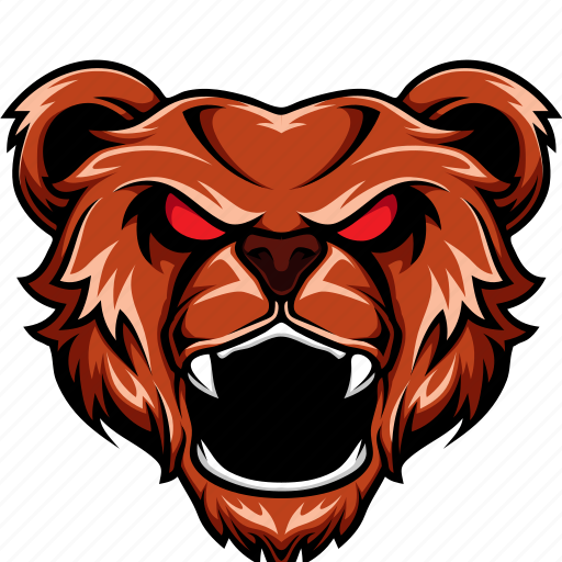 Bear, roar, angry, animal, team, mascot, sport icon - Download on Iconfinder