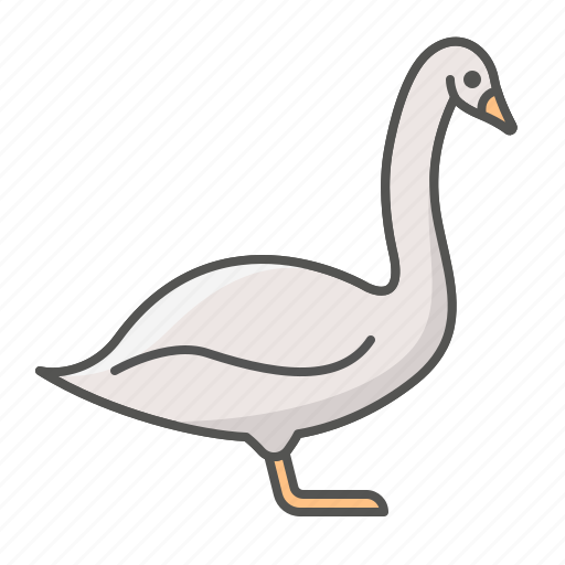 Animal, farm, swan icon - Download on Iconfinder