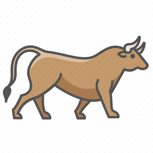 Animal, bull, wild icon - Download on Iconfinder