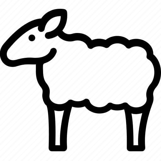 Animal, ewe, farm, lamb, sheep icon - Download on Iconfinder
