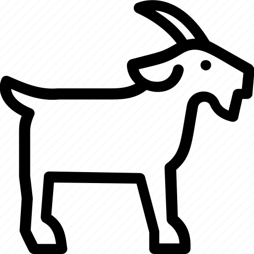 Animal, antelope, chamois, goat, mouflon icon - Download on Iconfinder