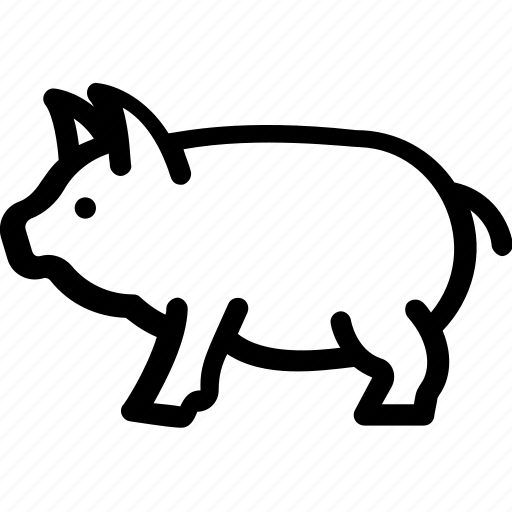 Animal, boar, mammal, pig, tapir icon - Download on Iconfinder
