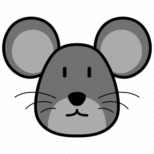 Rat, mouse, mice, animal, head, cute, mammal icon - Download on Iconfinder
