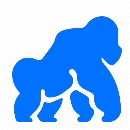 Animal, gorilla, jungle, wildlife icon - Download on Iconfinder