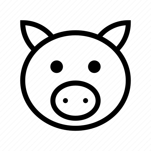 Animal, mammal, pig, tapir, wild boar icon - Download on Iconfinder