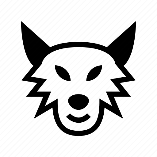 Animal, brush wolf, coyote, fox, prairie wolf icon - Download on Iconfinder