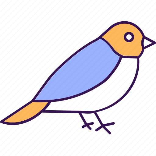 Sparrow, bird, redbreast, robin, turdus migratorius icon - Download on Iconfinder