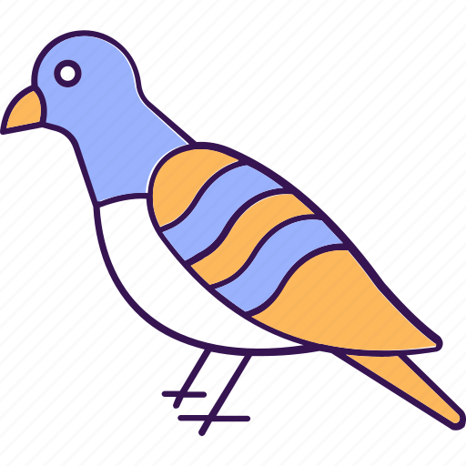 Bird, pigeon, columbidae, creature, aves icon - Download on Iconfinder