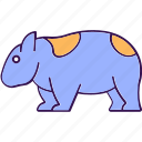 wombat, vombatidae, creature, specie, wombat icon