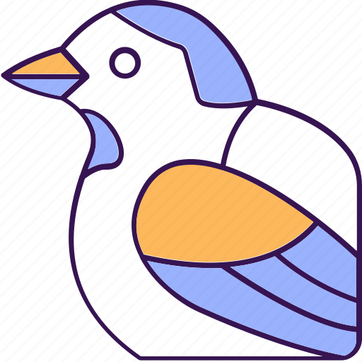 Finch, wagtail, bird, motacilla, creature icon - Download on Iconfinder