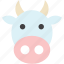 animal, cow, farm 