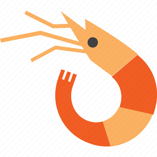 Animal, crustacean, prawn, seafood, shrimp icon - Download on Iconfinder