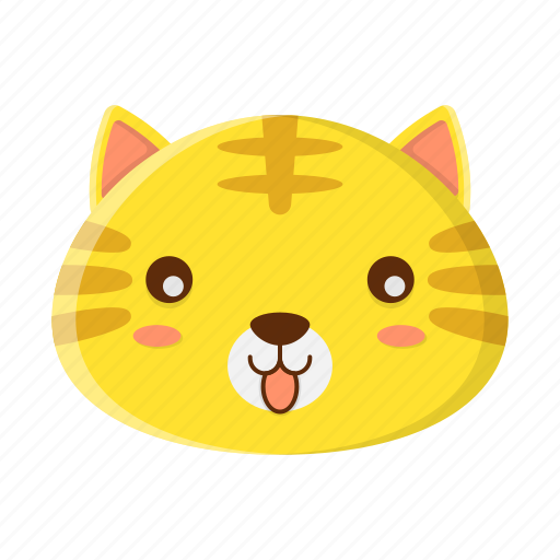 Animal, cat, emoji, wild, zoo icon - Download on Iconfinder