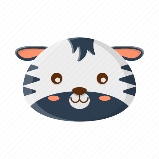 Animal, cute, wild, zebra, zoo icon - Download on Iconfinder