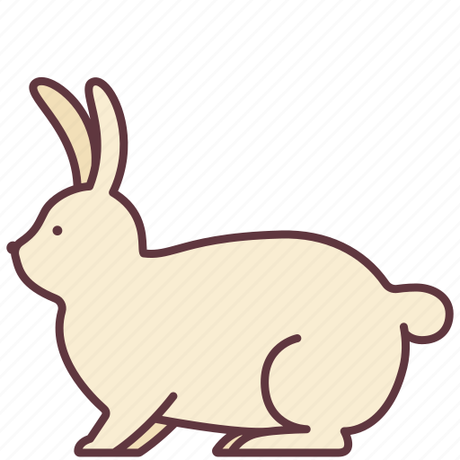 Animal, bunny, domestic, pet, rabbit icon - Download on Iconfinder