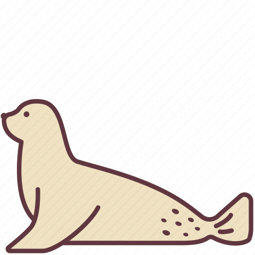 Animal, cold, creature, sea, seal, snow, wild icon - Download on Iconfinder