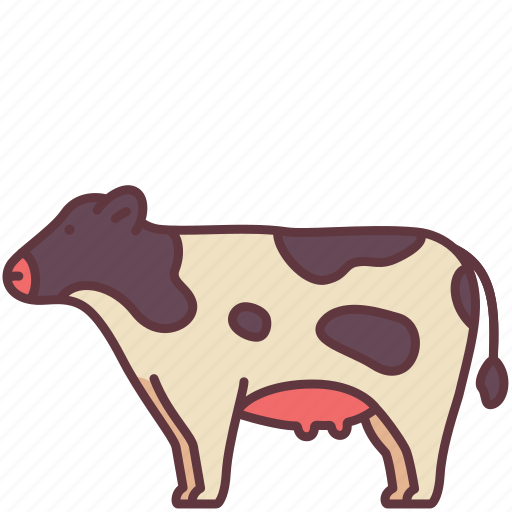 Animal, cow, domestic, farm, mammal, milk, pet icon - Download on Iconfinder
