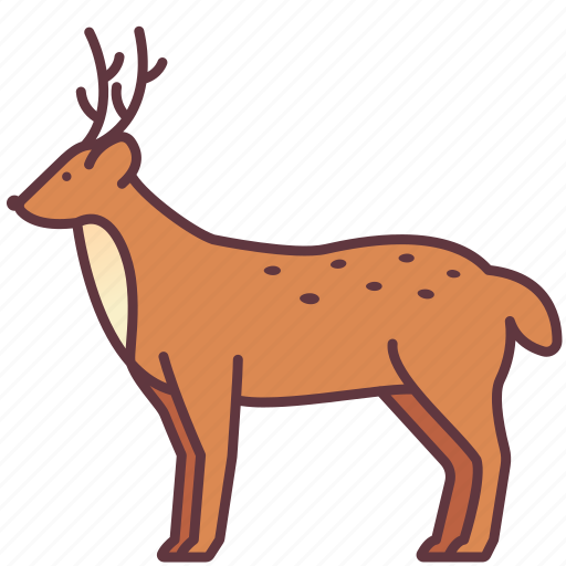 Animal, creature, deer, mammal, wildlife, zoo icon - Download on Iconfinder