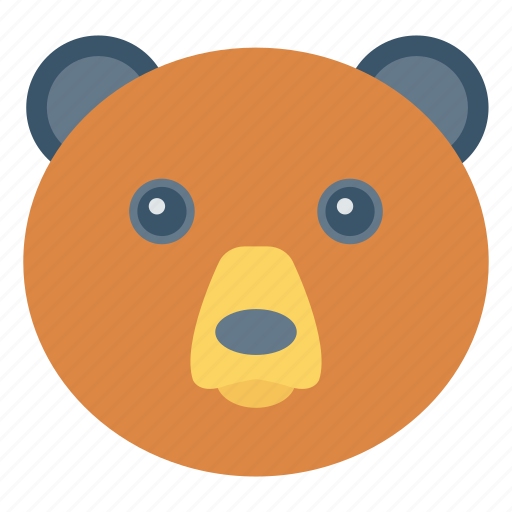 Animal, bear, forest, mammal, zoo icon - Download on Iconfinder