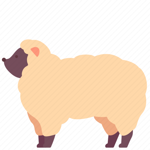 Animal, domestic, farm, pet, sheep, zoo icon - Download on Iconfinder
