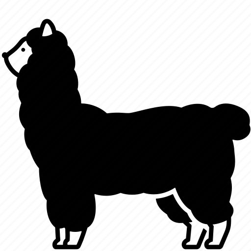 Alpaca, animal, llama, mammal, pet, zoo icon - Download on Iconfinder