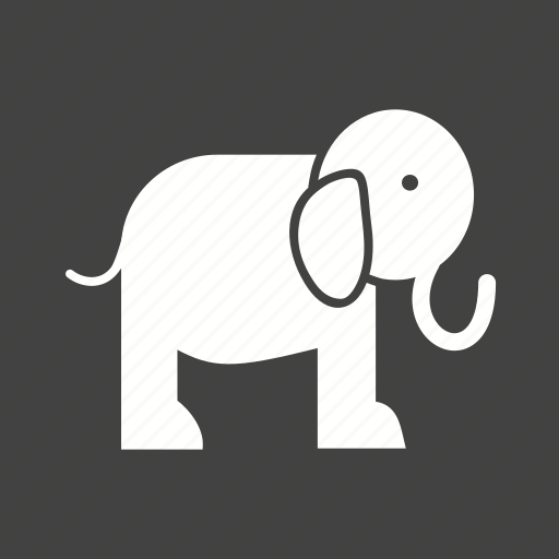 African, animal, baby, elephant, safari, trunk icon - Download on Iconfinder