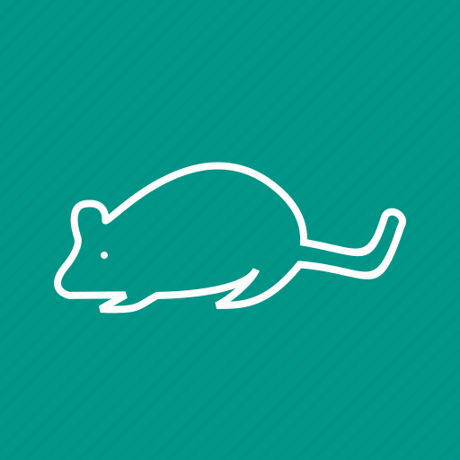 Animal, domestic, mice, mouse, rat, rodent, tail icon - Download on Iconfinder