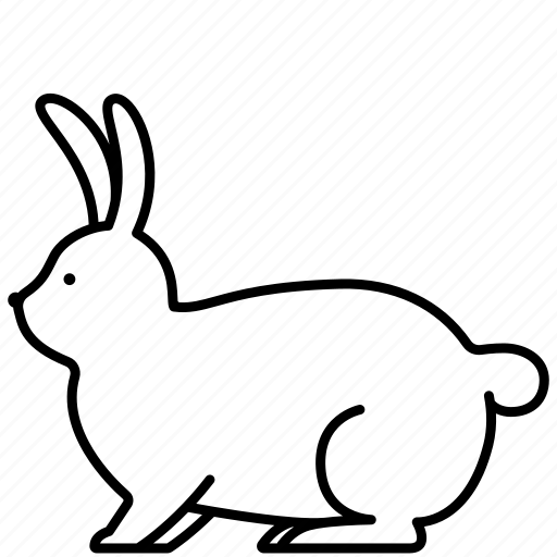 Animal, bunny, domestic, pet, rabbit icon - Download on Iconfinder