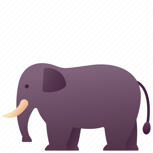 Animal, creature, elephant, mammal, wild, zoo icon - Download on Iconfinder