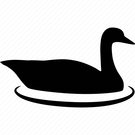 Duck, geese, goose, swim, swimming icon - Download on Iconfinder
