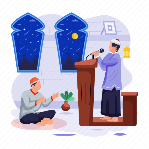 Ramadan celebration, iftar party, holy month, blessings, prayers icon - Download on Iconfinder