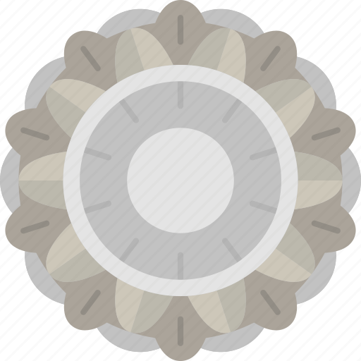 Plate, silver, platter, serve, luxury icon - Download on Iconfinder