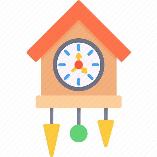 Cuckoo, alarm, clock, ticking, time, wall icon - Download on Iconfinder
